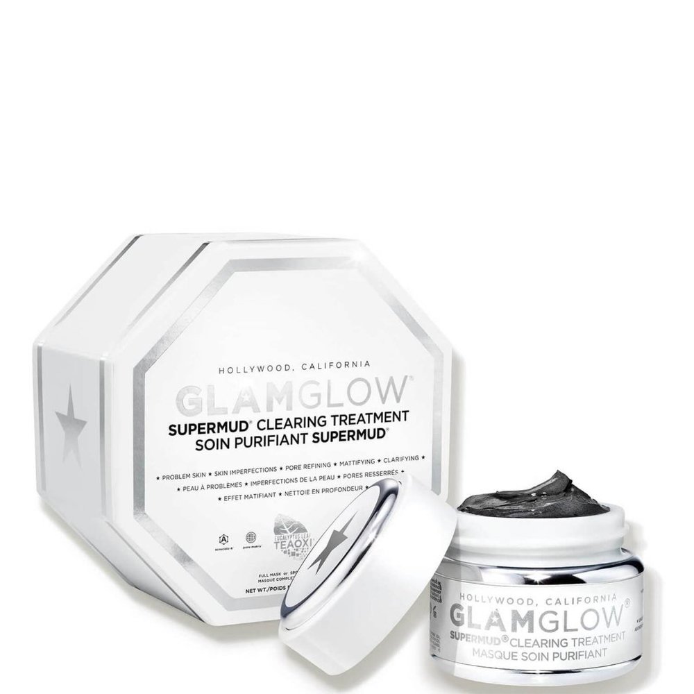 HOLLYWOOD Glam Glow Supermud Clearing Treatment & Dr. Jart Cryo Rubber Face Mask